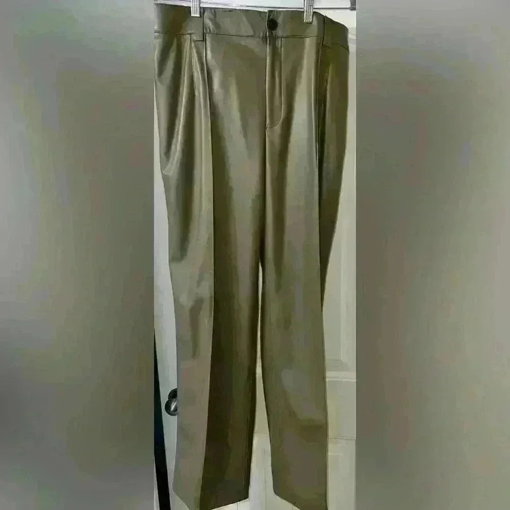 Zara faux leather pants, size XXL